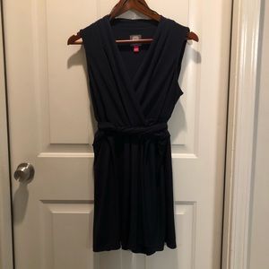 Vince Camuto Navy Romper Size L